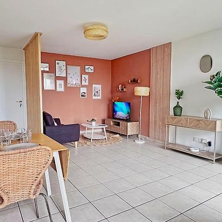 Charmant T2 Terrasse, Garage Villeurbanne Buitenkant foto